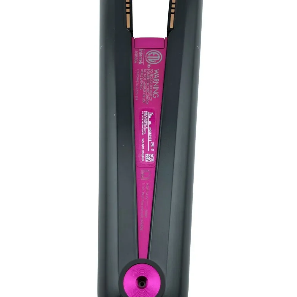 Dyson Corrale HS03 Cordless Hair Straightener Black Fuchsia Charger